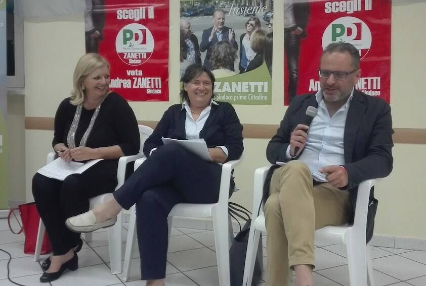 Roberta Crudeli, Stefania Saccardi e Andrea Zanetti