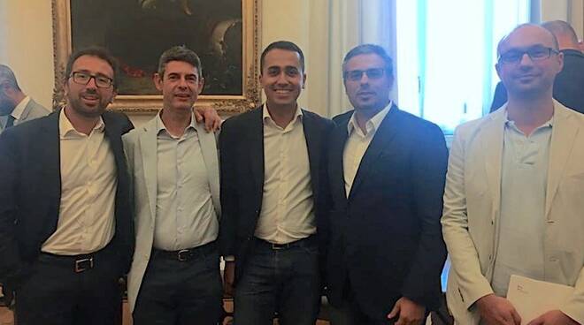 Alfonso Bonafede, Francesco De Pasquale, Luigi Di Maio, Giacomo Giannarelli, Matteo Martinelli