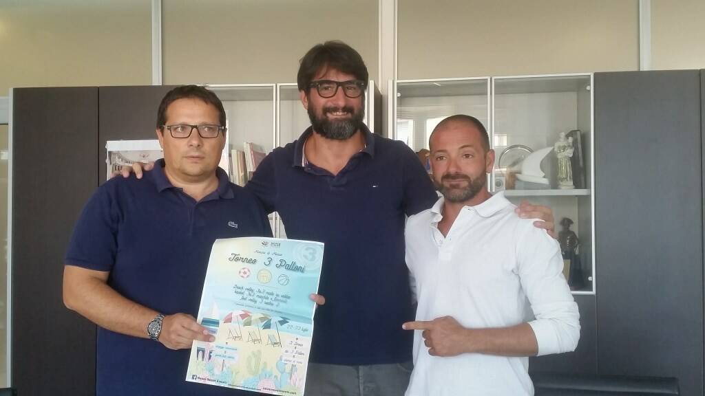 Gabriele Cairoli, Andrea Lazzari e Luca Paionetti