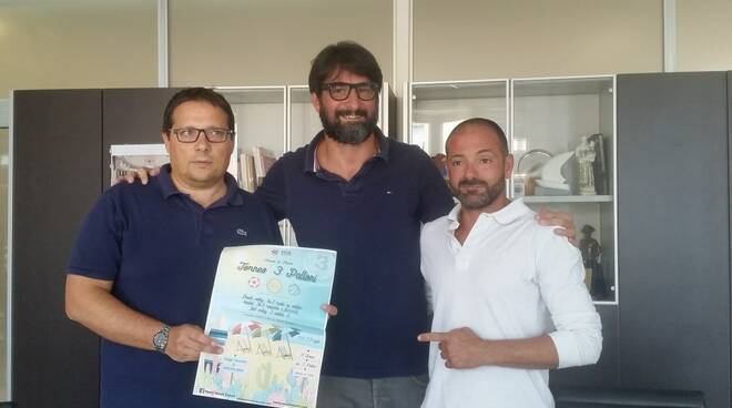 Gabriele Cairoli, Andrea Lazzari e Luca Paionetti