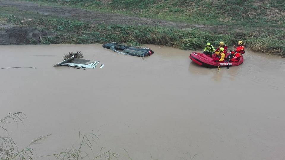 Alluvione a Livorno, le foto della VAB