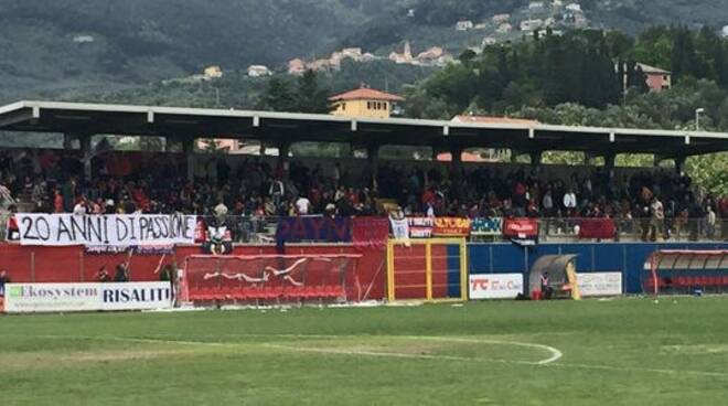 Lo stadio "Giuseppe Sivori" di Sestri Levante.