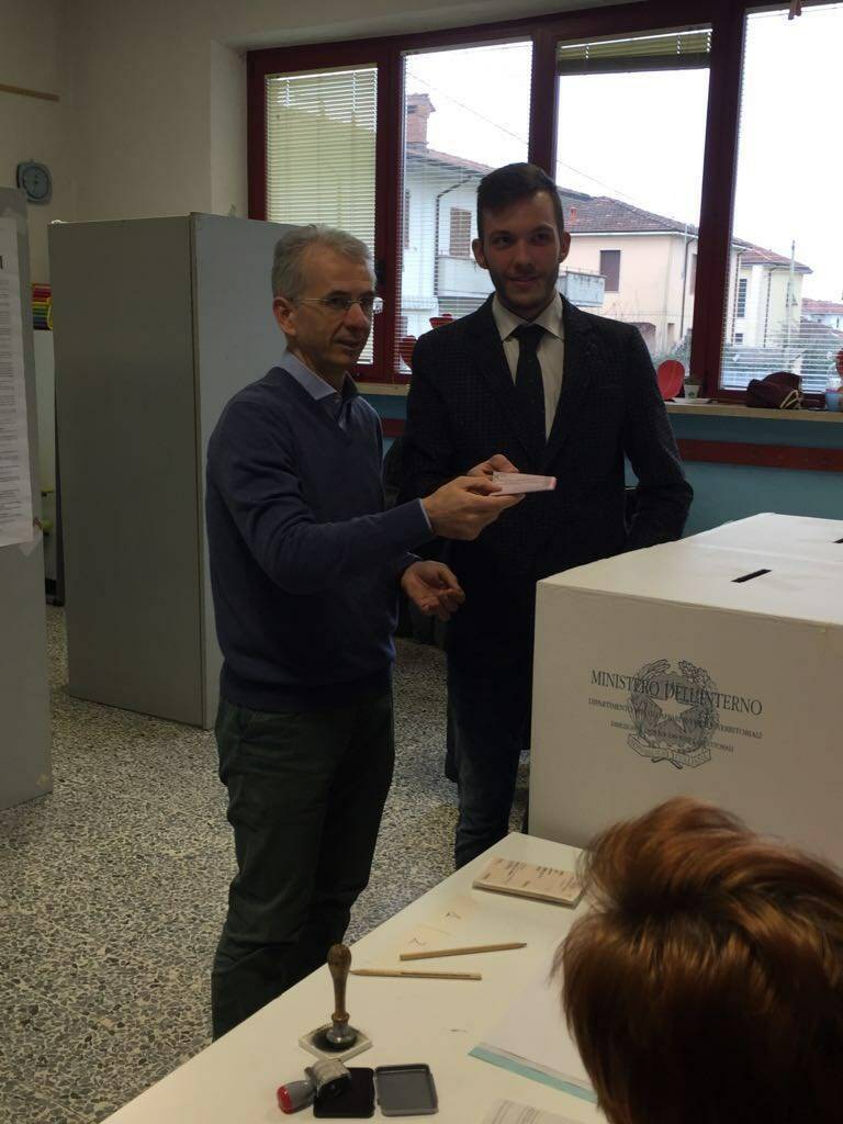 Cosimo Ferri (PD) al voto