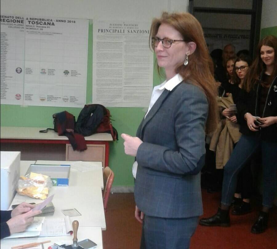 Laura Bottici (M5S) al voto