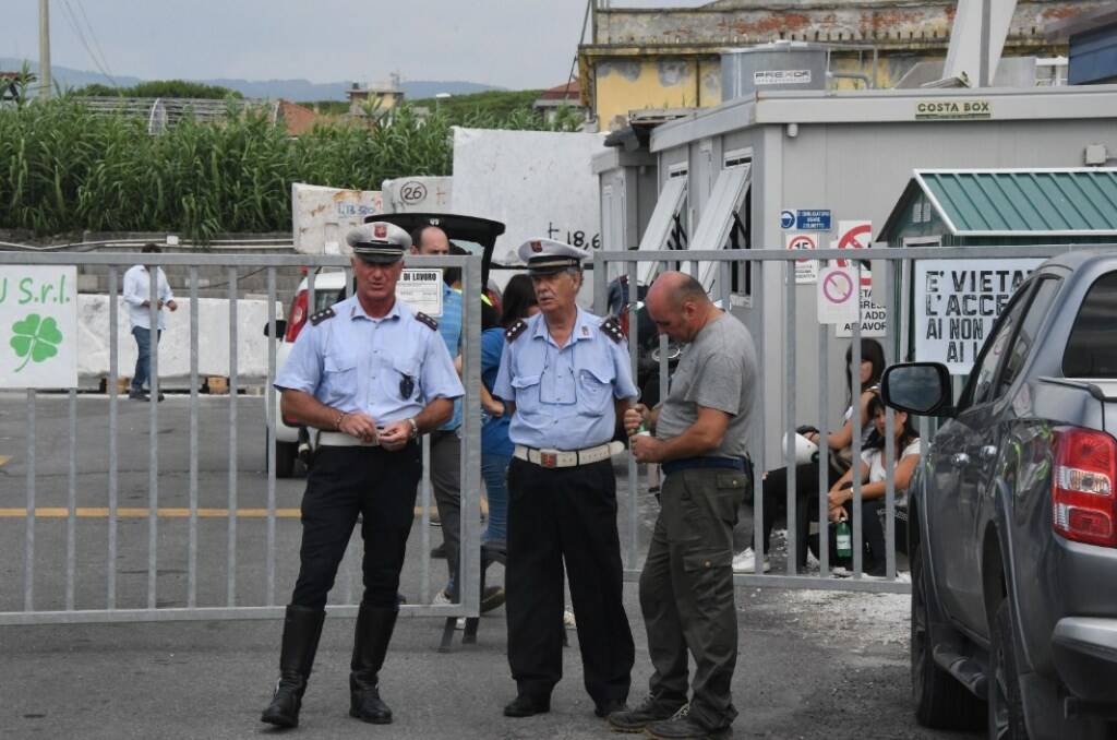 Morto sul lavoro giovane operaio ad Avenza (11/07/2018)