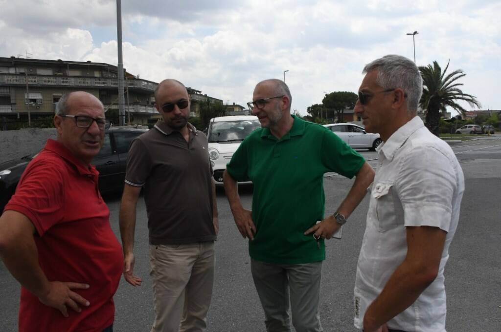 Paolo Gozzani, Matteo Martinelli e (a destra) Michele Palma