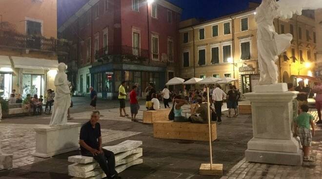 Piazza Alberica a Carrara