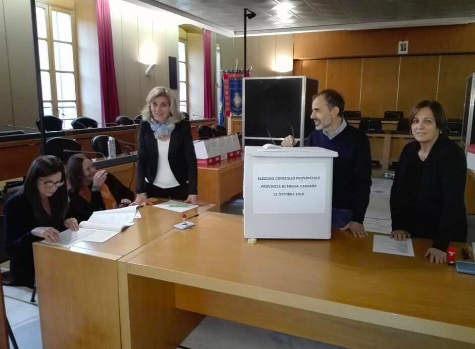 Il seggio nel Consiglio provinciale di Massa-Carrara