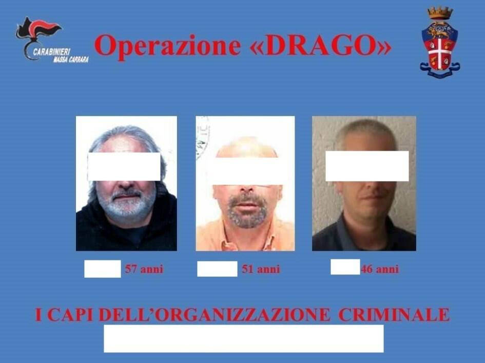 Mafia sotto le Apuane, 7 arresti: le immagini