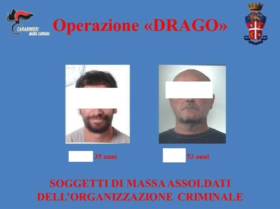 Mafia sotto le Apuane, 7 arresti: le immagini