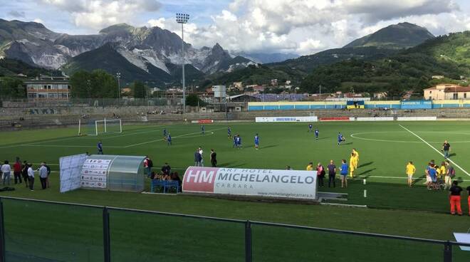 Il panorama dello Stadio dei marmi