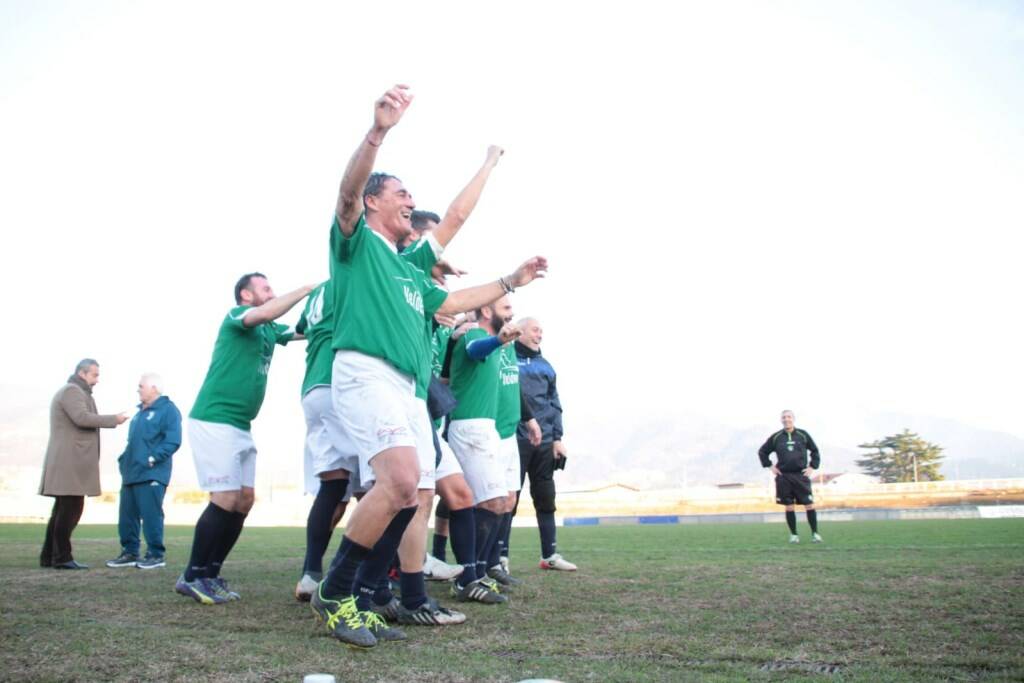 Torneo Dei Veterani e Vecchio Glorie 2018, squadra verde vincitrice