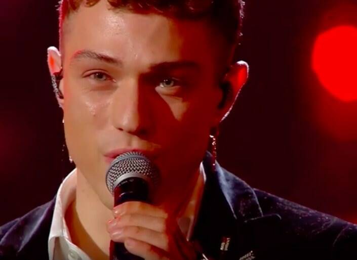 Irama sul palco di Sanremo 2019