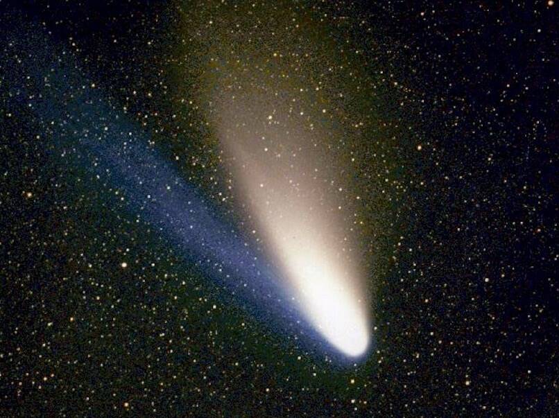 La cometa Hale Bopp