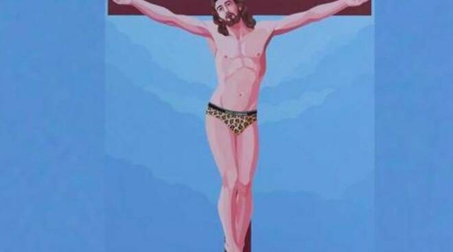 Il "Cristo Lgbt" di Giuseppe Veneziano