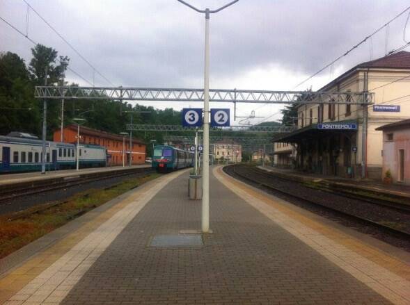 La stazione ferroviaria di Pontremoli