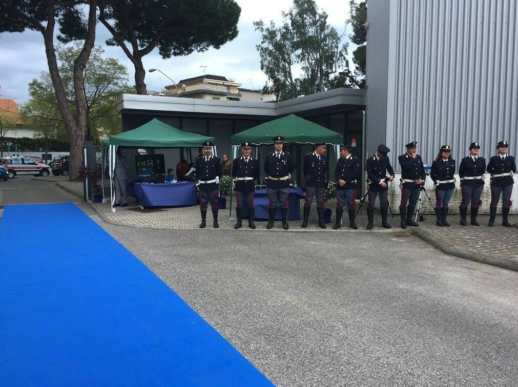 Il 167° anniversario della Polizia: la festa a Marina di Carrara