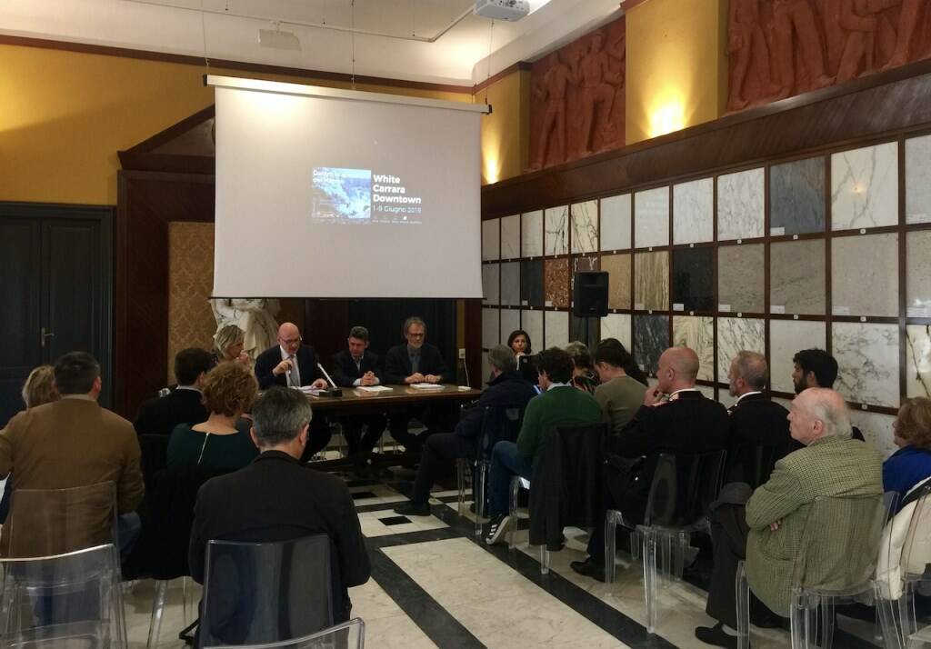 La presentazione di White Carrara Downtown 2019