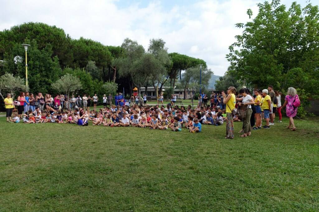 Grande festa per i 350 bambini dei campus estivi di Nausicaa