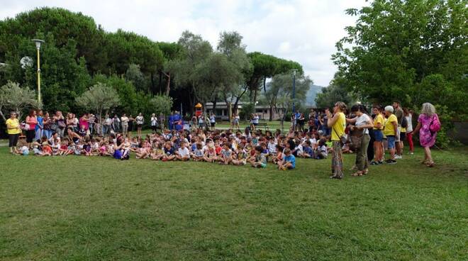 Grande festa per i 350 bambini dei campus estivi di Nausicaa