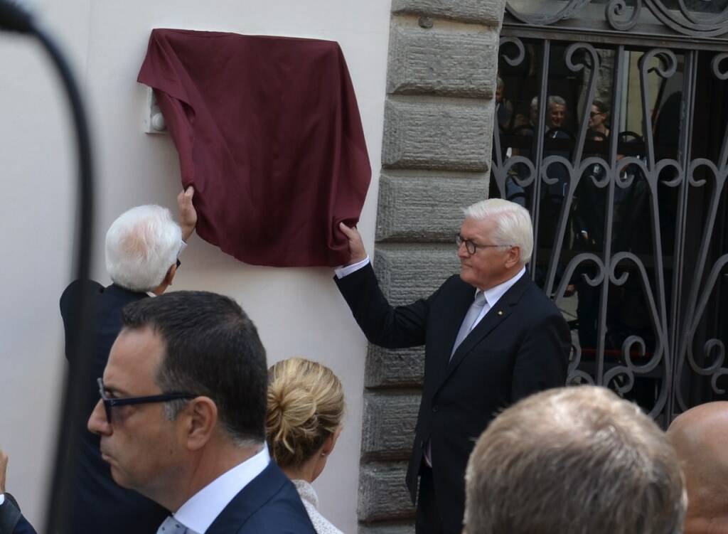 Il presidente Sergio Mattarella a Fivizzano