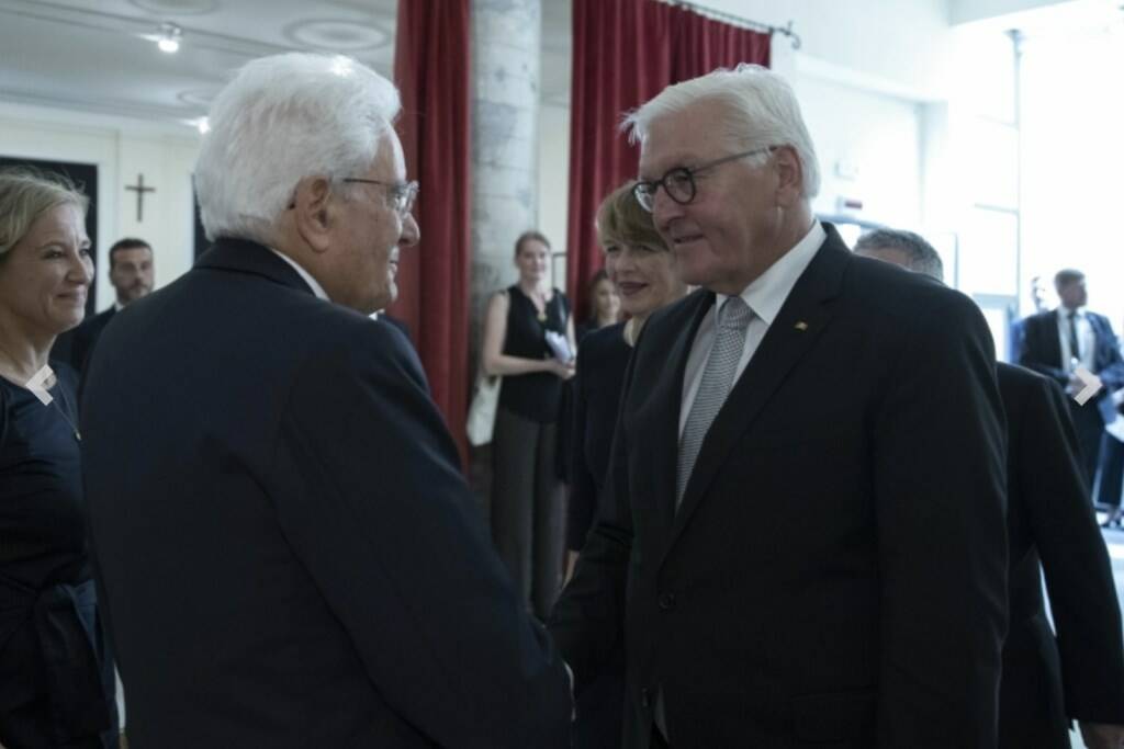 Il presidente Sergio Mattarella a Fivizzano