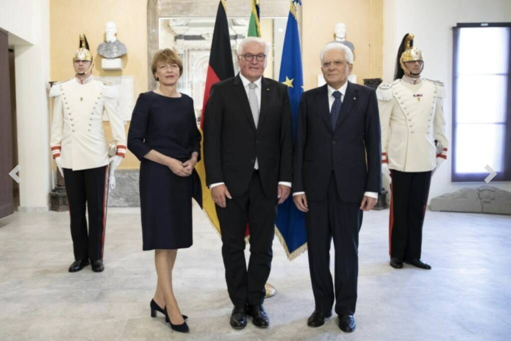 Il presidente Sergio Mattarella a Fivizzano