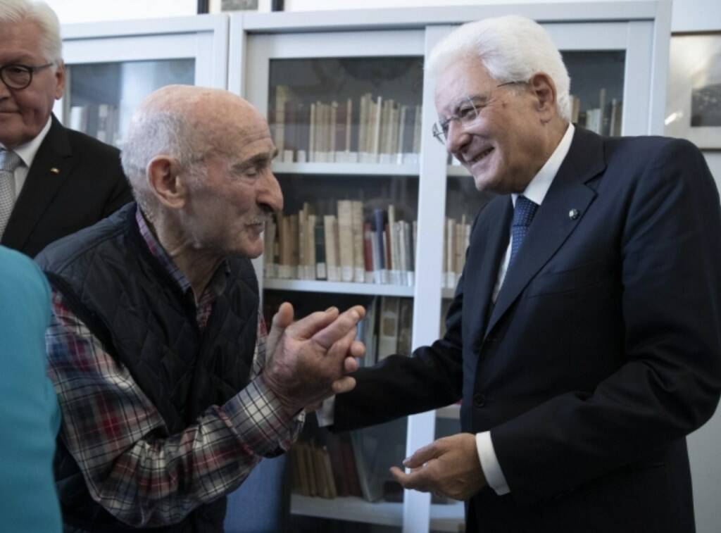 Il presidente Sergio Mattarella a Fivizzano