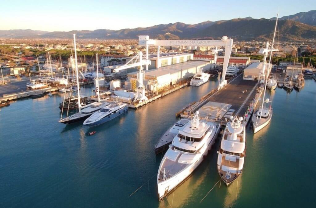 I Nuovi Cantieri Apuania di Marina di Carrara