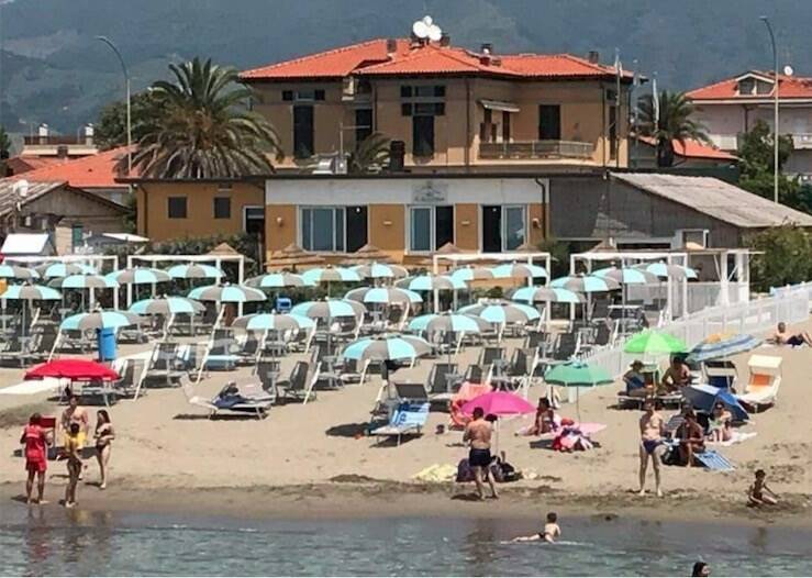 Lo stabilimento balneare in questione