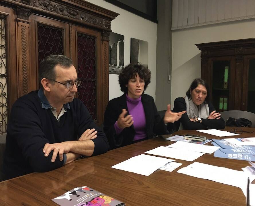 Cesare Bassani, Federica Forti e Sandra Botti