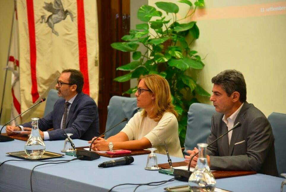 Da sinistra: Francesco Persiani, Federica Fratoni e Francesco De Pasquale