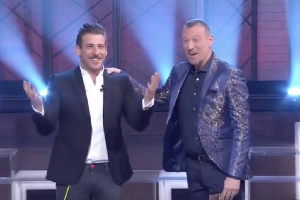 Francesco Gabbani con Amadeus