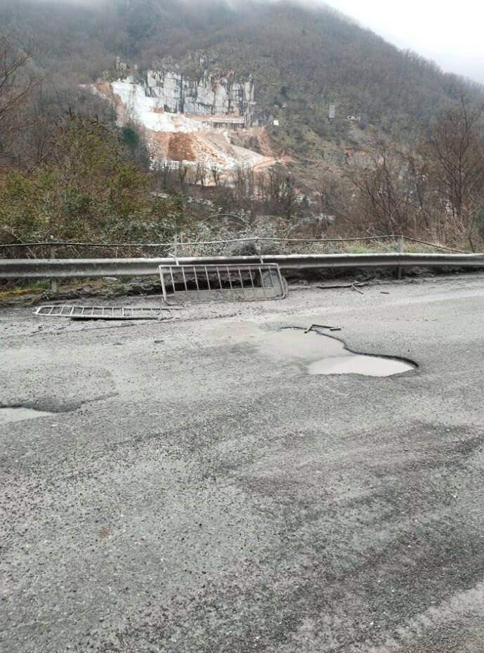 Degrado sulla strada del Tarnone