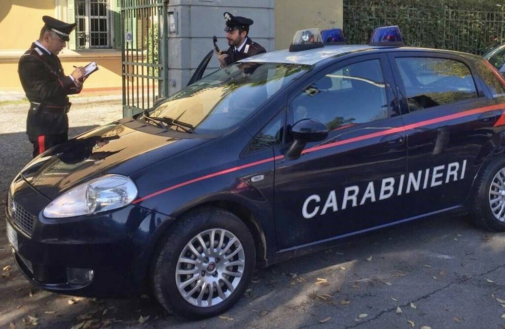 I carabinieri di Fossola intervenuti