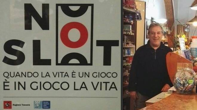 Paolo Giacomelli e il logo No Slot