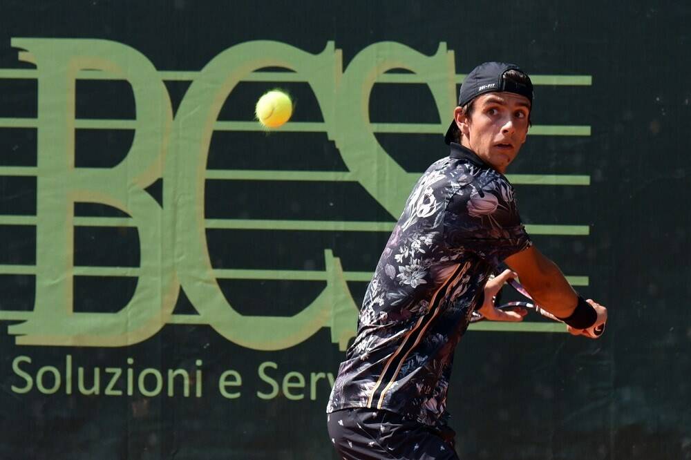 Lorenzo Musetti all'Aspria Tennis Cup di Milano
