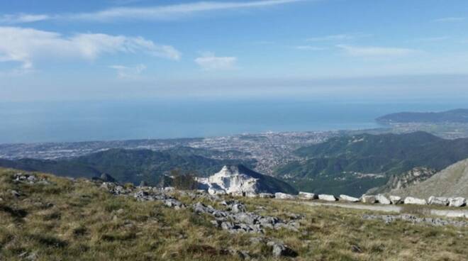 Panorama dal Monte Sagro