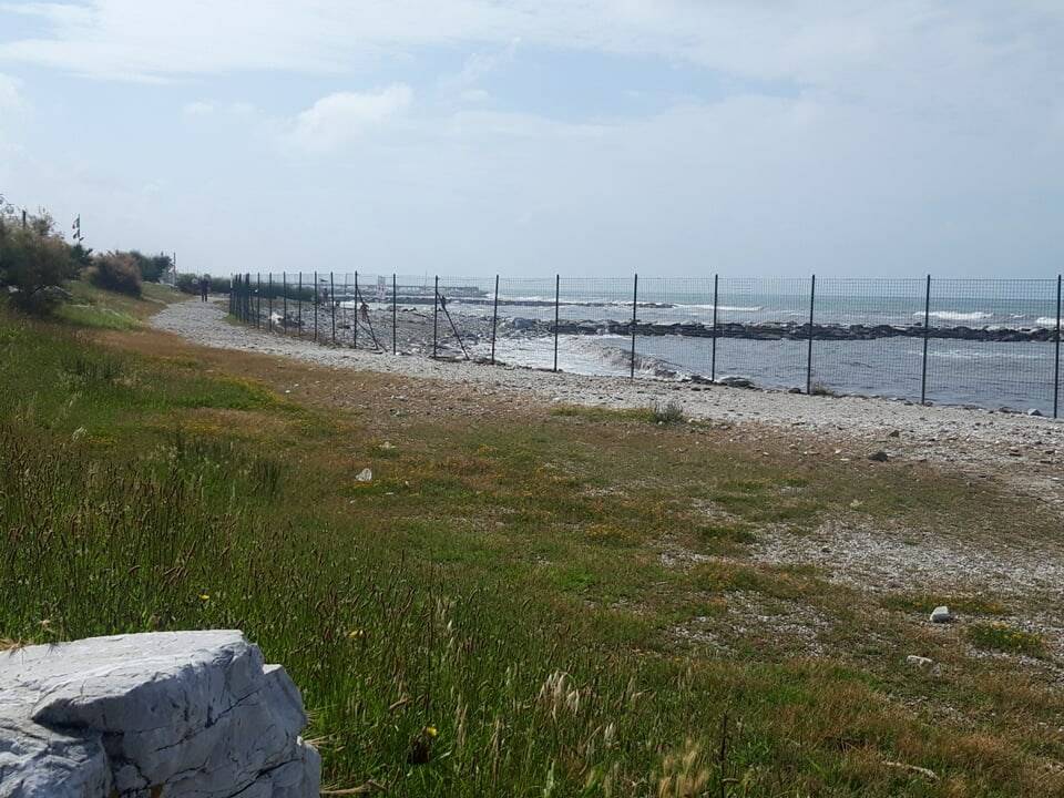 Spiaggia libera colonia Torino