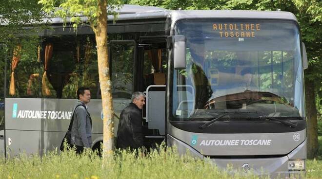 Un autobus di Autolinee Toscane