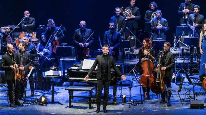 L'orchestra diretta dal maestro Giacomo Loprieno