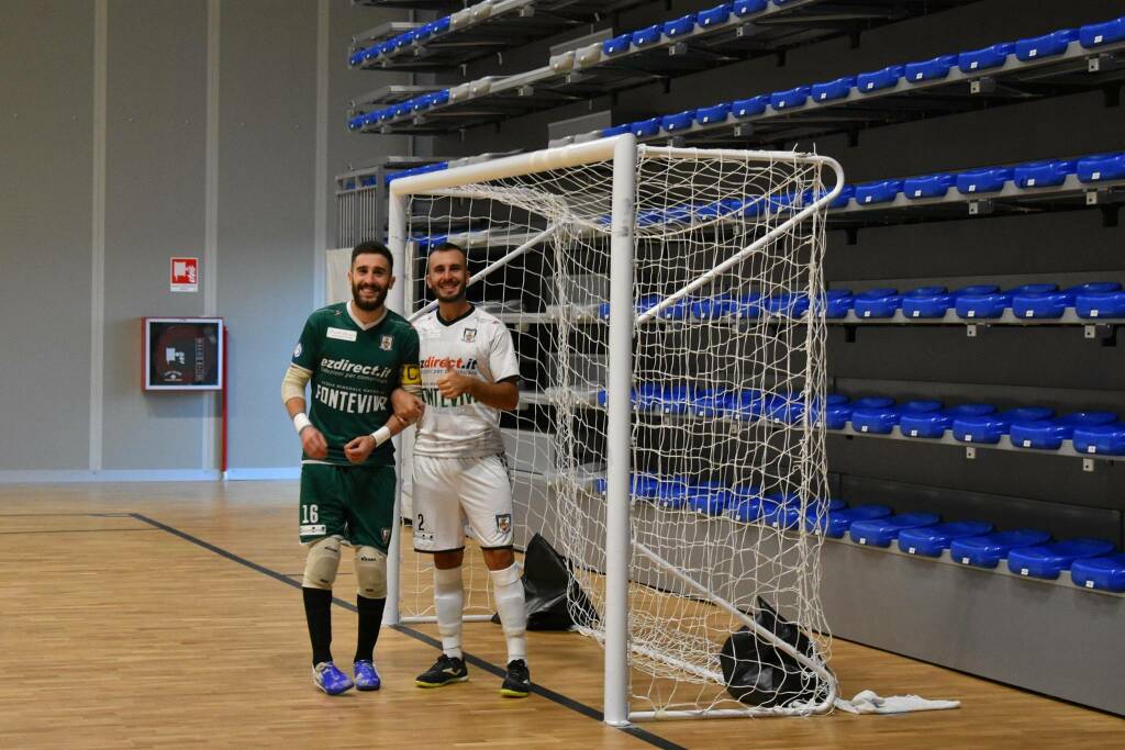 Dodaro e Quintin durante la prima giornata contro Aosta C511