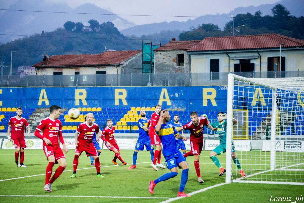 Carrarese-Alessandria (0-2): il fotoracconto della partita