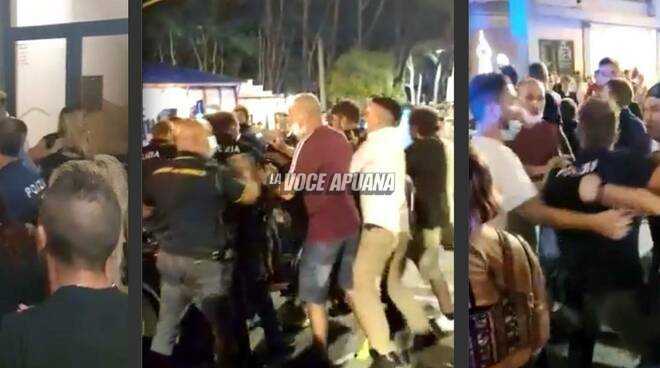 movida folle, scontri polizia, aggressioni polizia