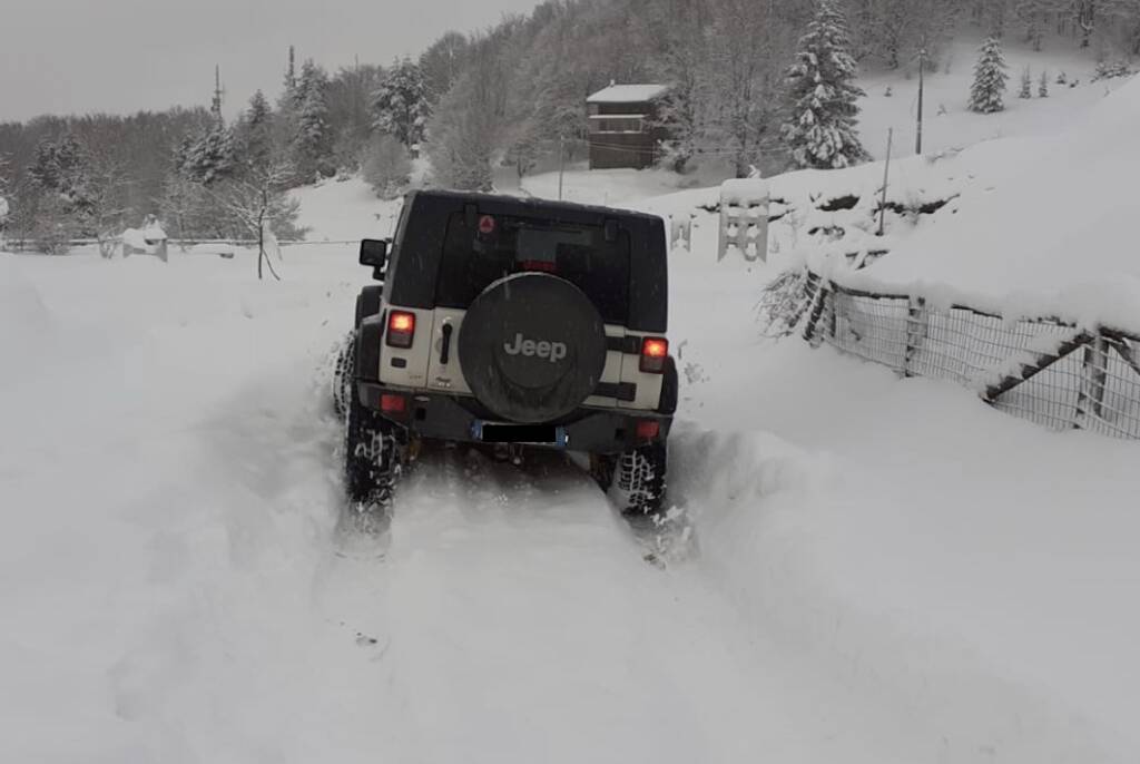 neve a campocecina, nevicata a campocecina