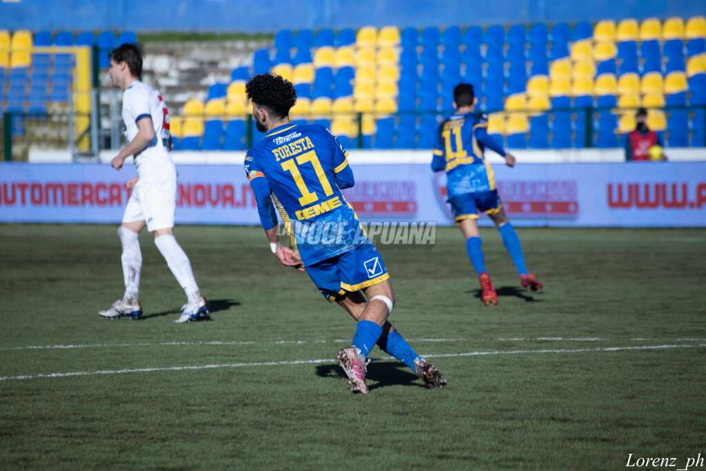 Carrarese-Lecco (1-2): la fotogallery della partita