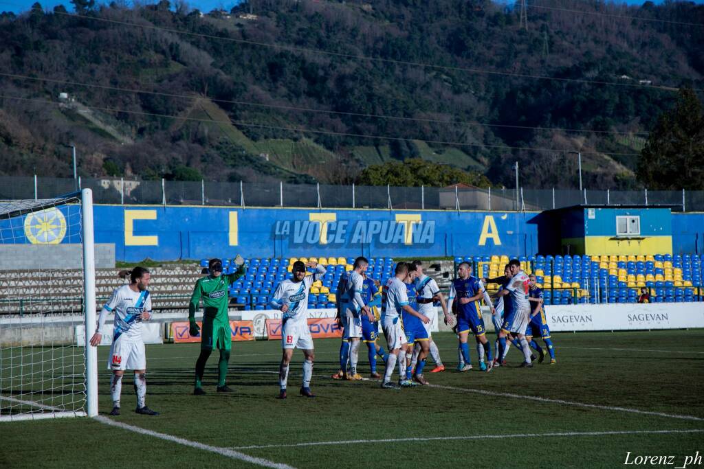 Carrarese-Lecco (1-2): la fotogallery della partita