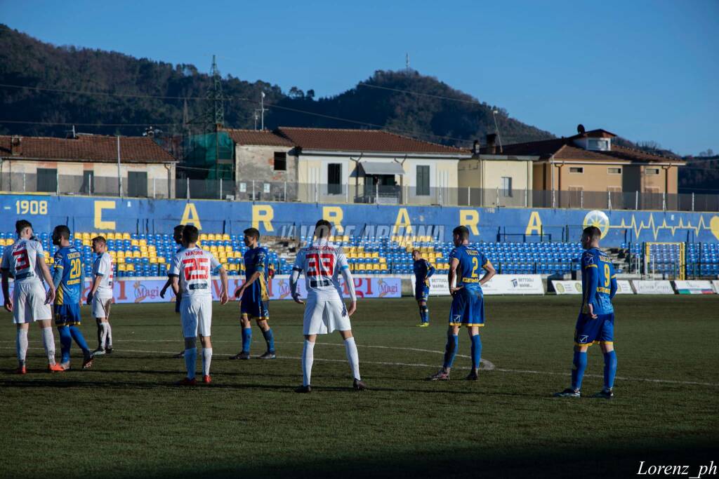 Carrarese-Lecco (1-2): la fotogallery della partita
