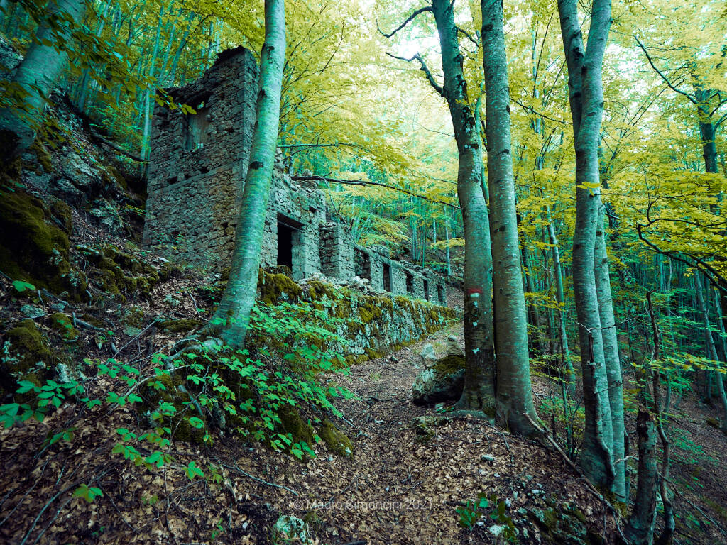 La casa dei minatori di Scortico, sulle Apuane