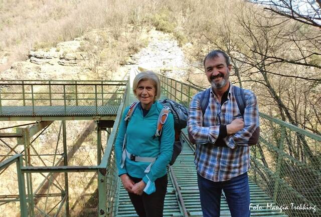 Sopralluogo di mangia trekking a Gordana, Zeri